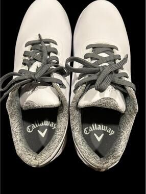 Callaway Women's Coronado v2 Golf Shoe White 6 Spiked